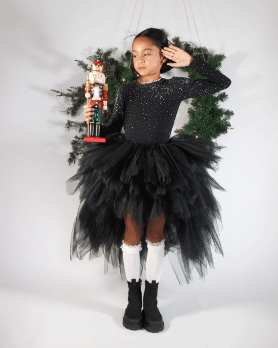 tutu noir asymétrique tutu noir asymétrique