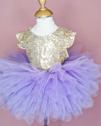 Tutu court "Violet Lavande"