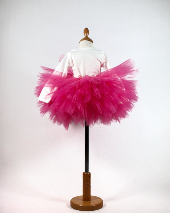 tutu fuchsia vu de dos tutu fuchsia vu de dos