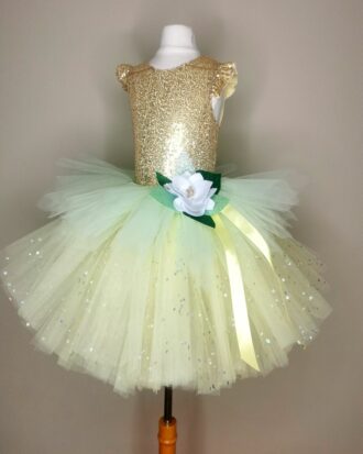 Tutu court "Princesse Tiana"