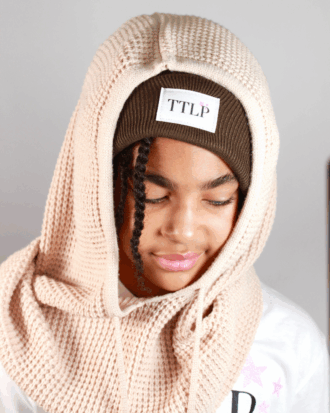 onnet TTLP Chocolat – bonnet chaud et élégant, création TUTU LA PRALINE
