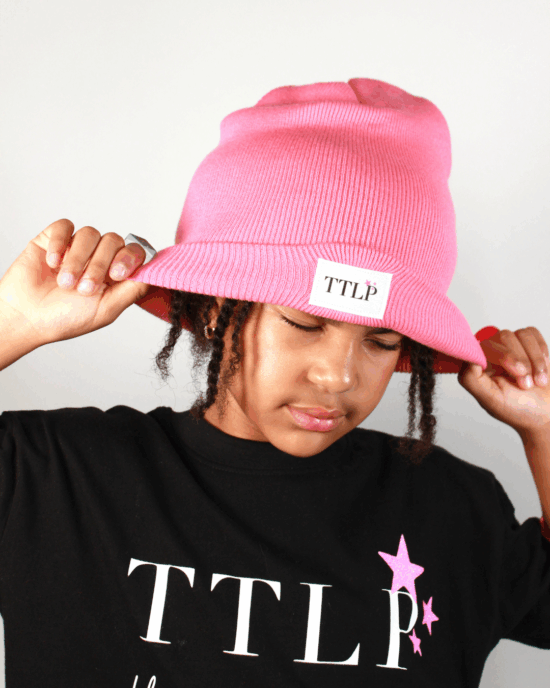 Bonnet TTLP Rose Star – bonnet coloré, doux et lumineux création TUTU LA PRALINE