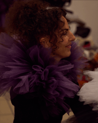 COL IMPERIAL TTLP - ADULTE ( finition mat ) Prune Velours