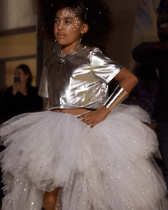 tutu asymétrique blanc pailletté tutu asymétrique blanc pailletté