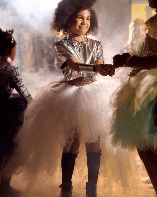 tutu asymétrique blanc pailletté tutu asymétrique blanc pailletté