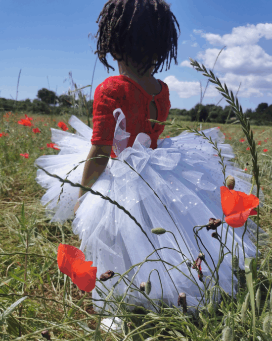 tutu asymétrique blanc pailletté tutu asymétrique blanc pailletté