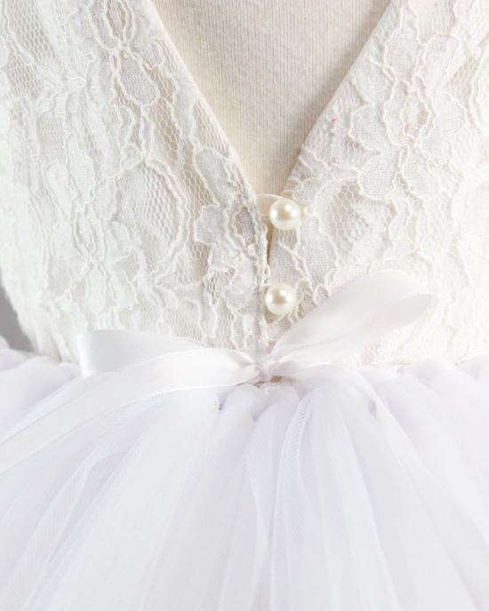 haut dentelle détail perles