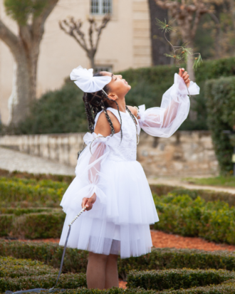 Robe Tutu ELIKYA - Silhouette Dos Nu en Dentelle