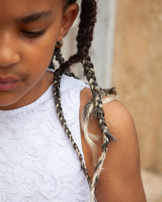 détail de la dentelle