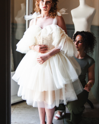 Tutu MARTINE - Ligne Mariage - BEIGE