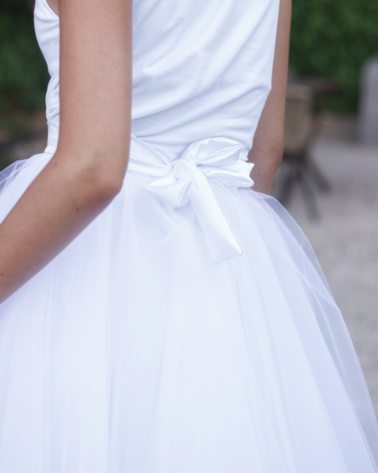 détail noeud de la jupe tutu détail noeud de la jupe tutu